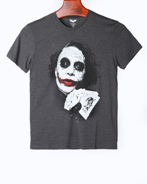 joker print t shirt