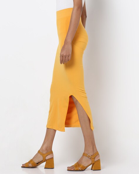 Buy Clovia Saree Shapewear in Orange Online at Low Prices in India