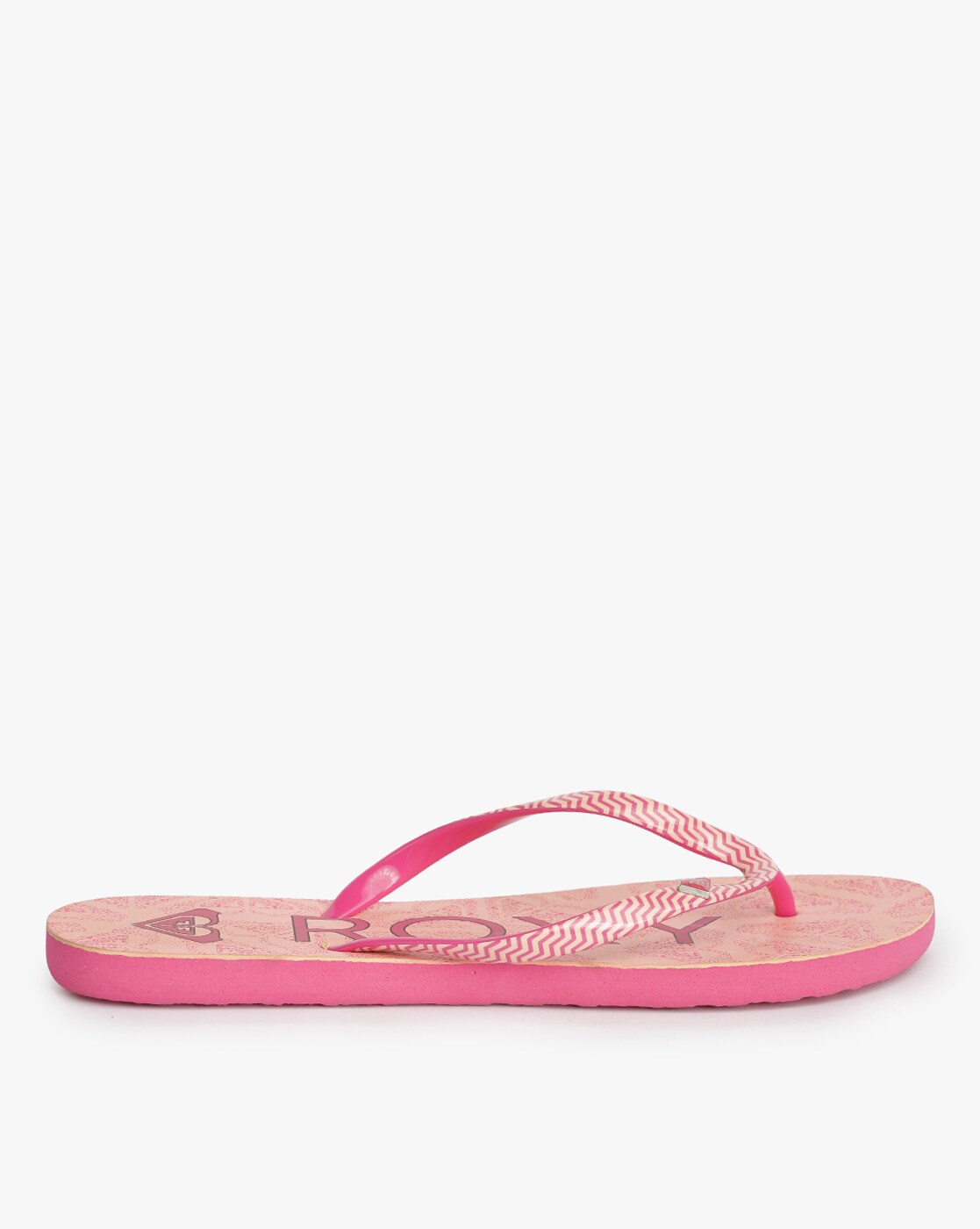 roxy pink flip flops