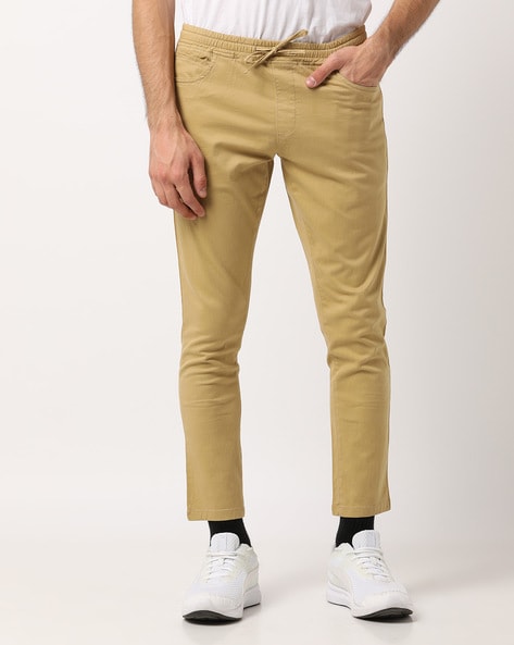 Buy Beige Trousers & Pants for Men by Rare Rabbit Online | Ajio.com