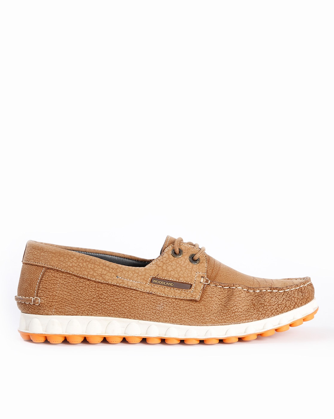 woodland men brown casual shoes