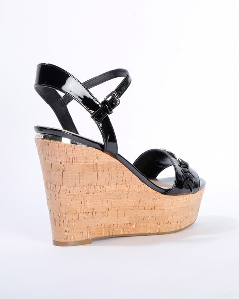 Guess outlet black wedges