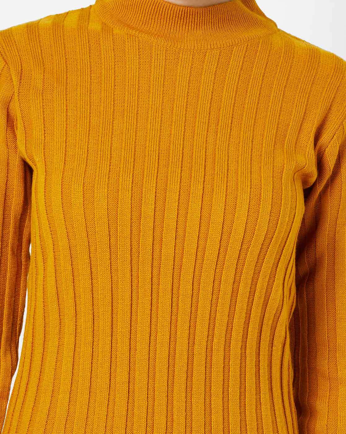 Prettyguide Women's Ribbed Turtleneck Long Sleeve Sweater Spectra Yellow M  : : Clothing, Shoes & Accessories