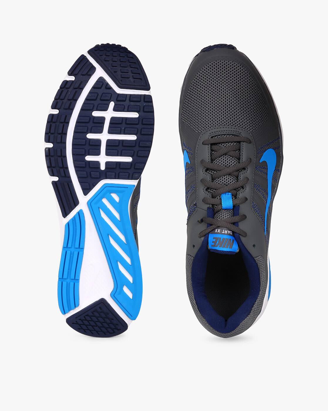 Buy Grey Blue Sports Shoes for Men by NIKE Online