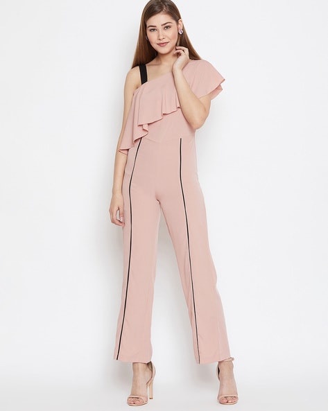 pink jumpsuit