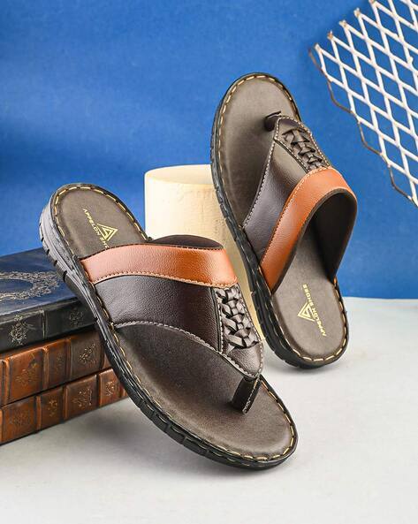 APPELON SHOES Men Flip Flops with Synthetic Upper