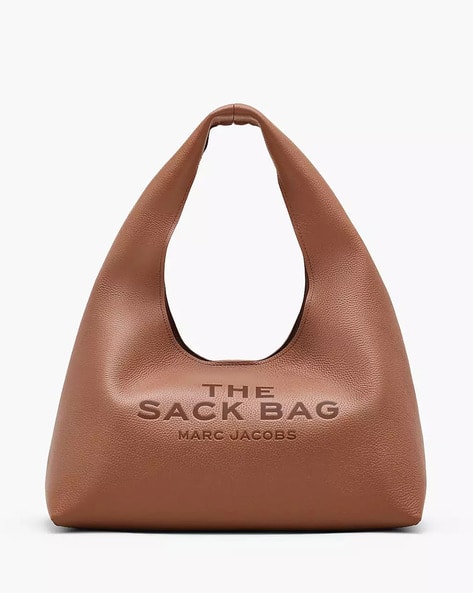 Buy MARC JACOBS The Leather Medium Sack Bag | Argan Oil Color