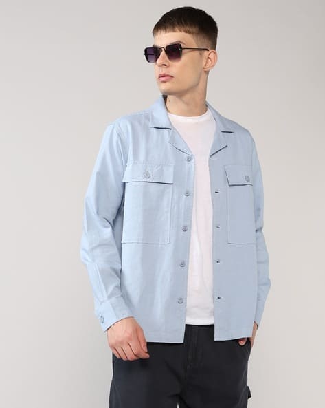 Buy LEE COOPER Men Oversized Fit Shirt Online | Ajio.com