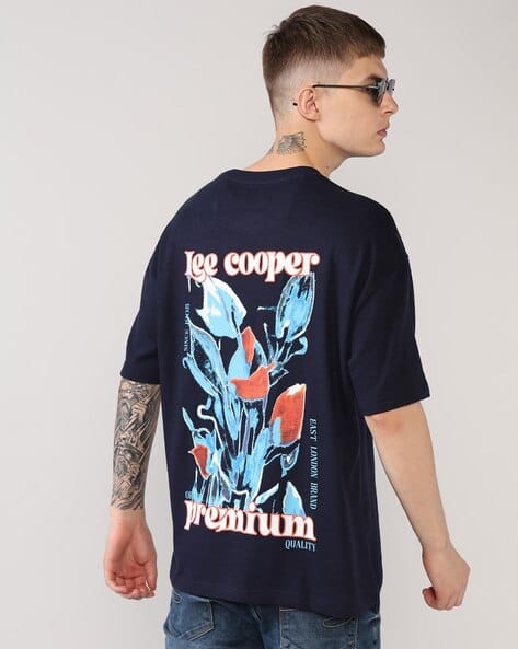 Buy LEE COOPER Men Graphic Print Oversized C Online | Ajio.com