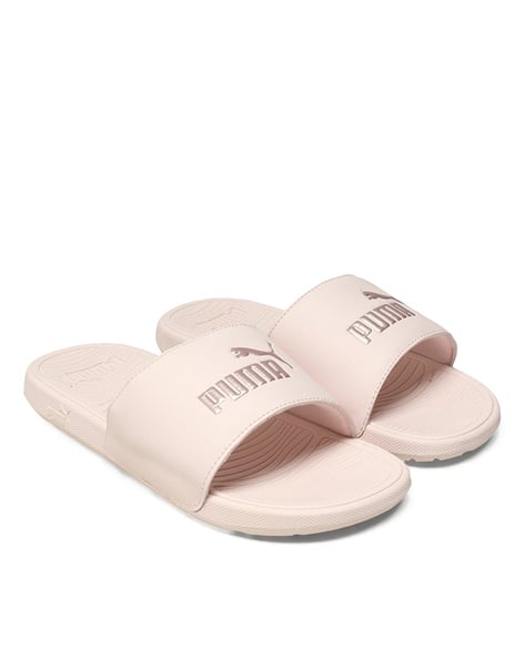 Cool Cat Open-Toe Sliders - Main Image