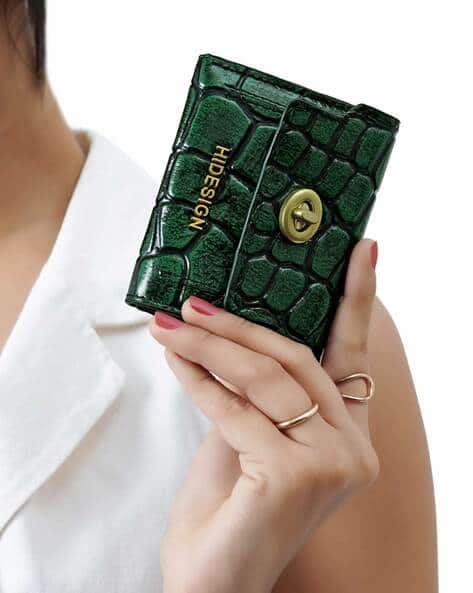 Buy Green Wallets for Women by HIDESIGN Online