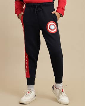 kidsville Boys Graphic Joggers-picture-21