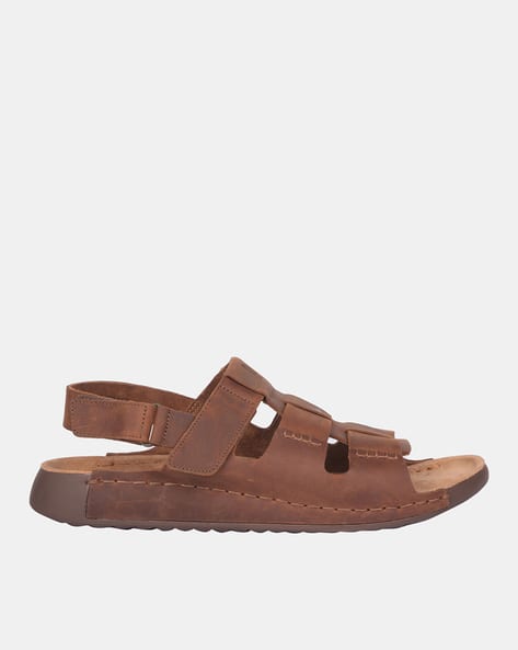 HUSH PUPPIES Men Slip-On Round-Toe Sandals