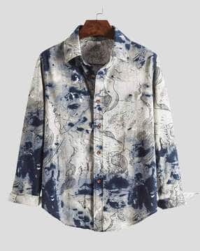 morly Men Regular Fit Spread Collar Shirt-picture-40