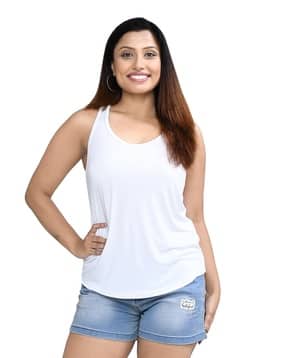 rapl Women Tank Top with Stylish Back-picture-42