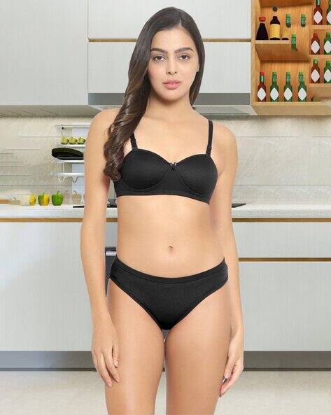 Curvex Women Bra & Panty Set