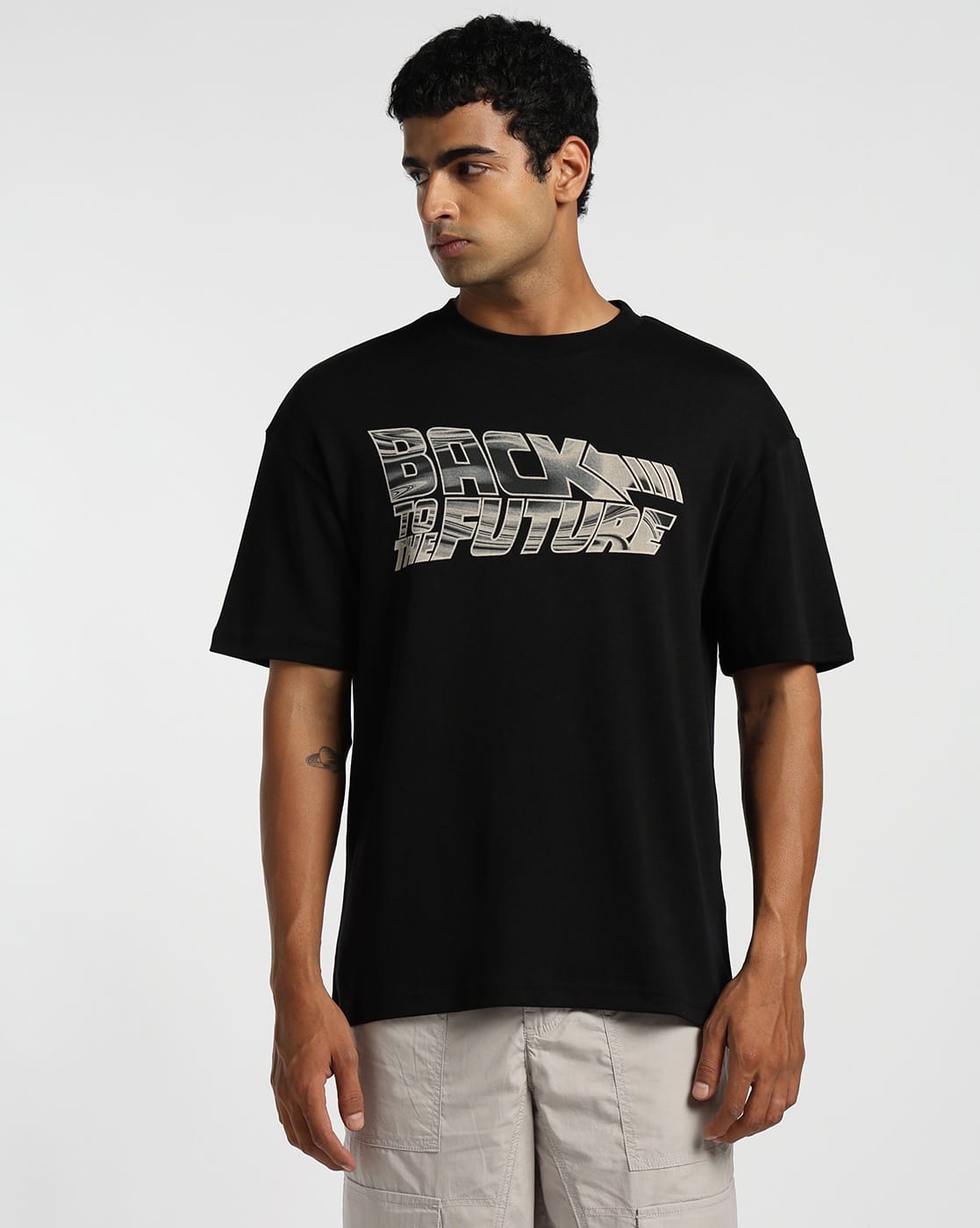 Buy Black Tshirts for Men by Altheory by AZORTE Online | Ajio.com