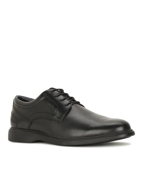 Bata Men Round-Toe Formal Lace-Up Shoes
