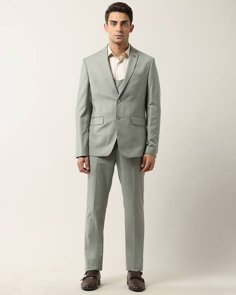 ARROW Men Tailored Fit Shirt & Pants with Jacket Suit Set