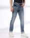 Men Mid-Wash Slim Fit Jeans