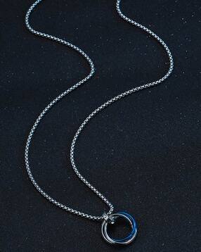 jewels galaxy Men Silver-Plated Chain with Pendant -picture-15