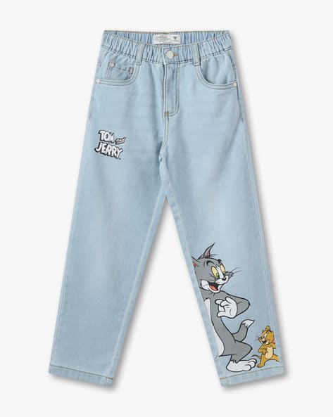 Buy Blue Jeans for Boys by KB TEAM SPIRIT Online