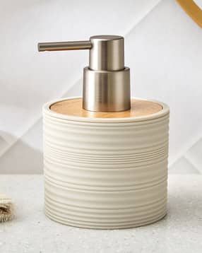 home centre Intelio Boyle Taupe Soap Dispenser -picture-53