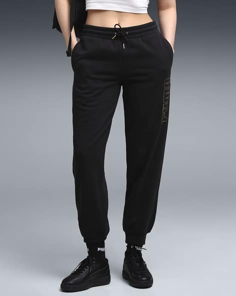 Puma Women Straight Flexi Waist Track Pants