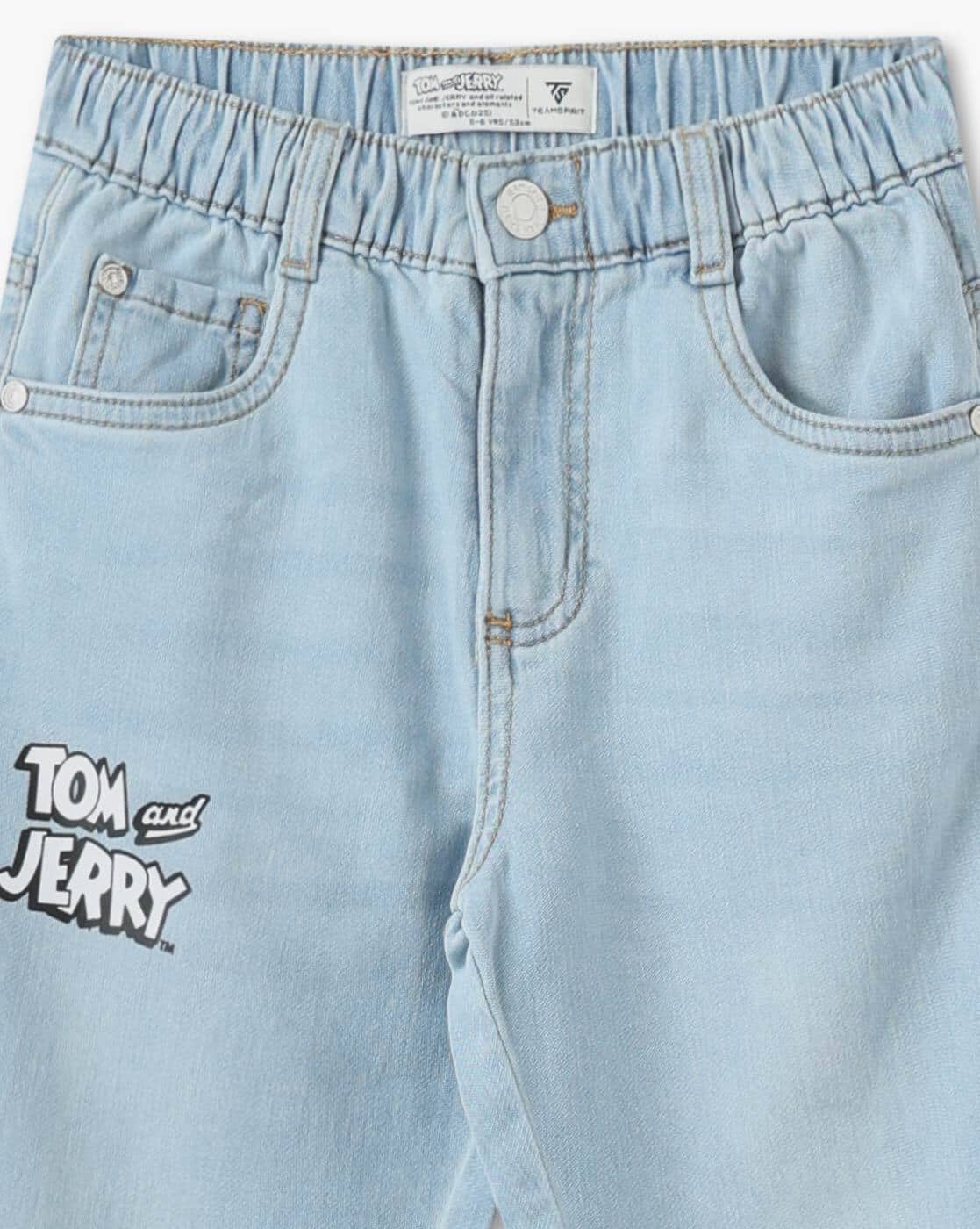 Buy Blue Jeans for Boys by KB TEAM SPIRIT Online - Main Image