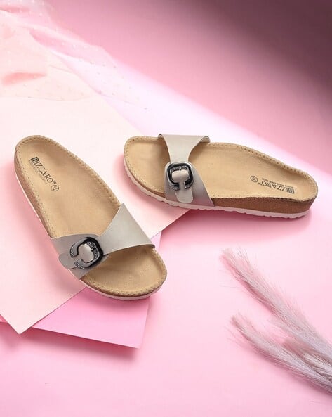 BIZZARO Women Open-Toe Slip-On Sandals