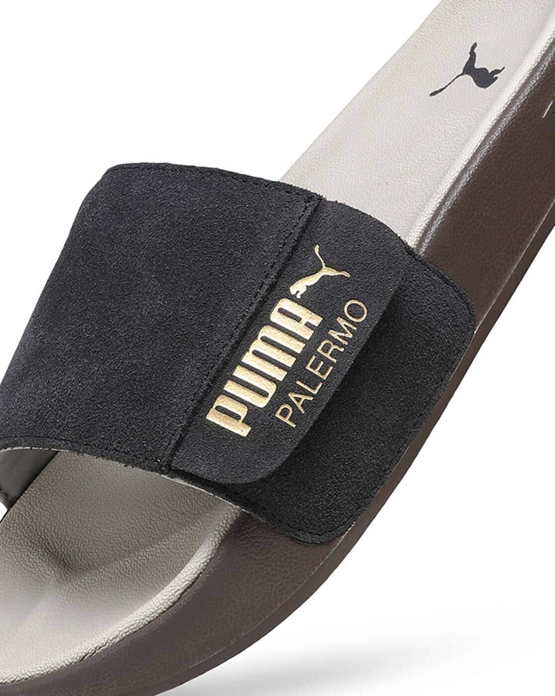 Buy Dusky Gray-Gold-Desert Dust-Gum Flip Flop & Slippers for Men