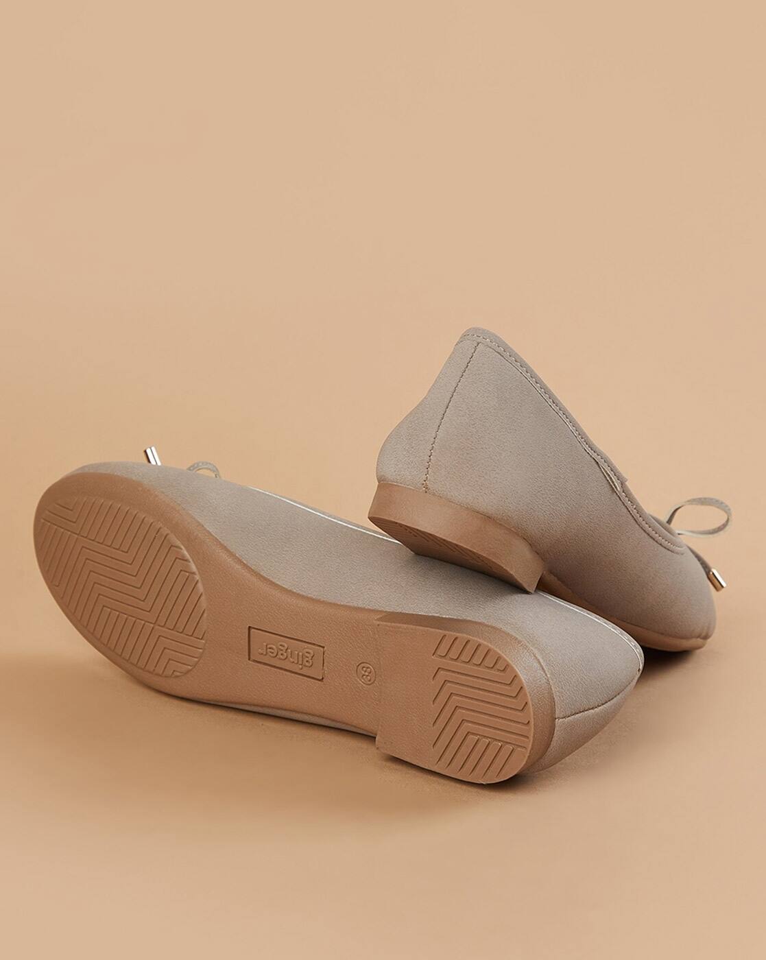 Buy Purple Flat Shoes for Women by Ginger by lifestyle