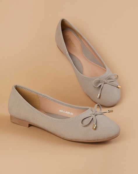 Buy Purple Flat Shoes for Women by Ginger by lifestyle Online - Main Image