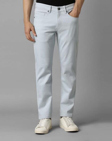 LOUIS PHILIPPE Men Flexi Waist Mid Rise Jeans