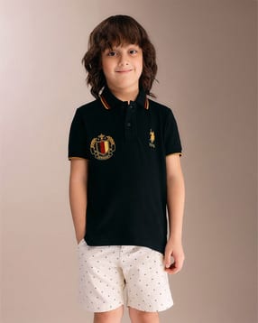u.s. polo assn. Boys Embroidered Regular Fit Polo T-Shirt-picture-33