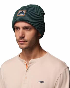 columbia Unisex Knitted Beanie with Logo Patch-picture-45