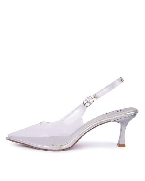 Buy Clear Heeled Sandals for Women by WZAYA Online