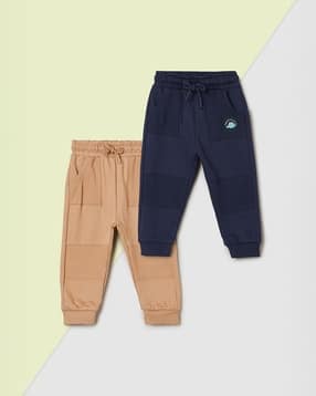 max Boys Pack of 2 Cotton Joggers-picture-30