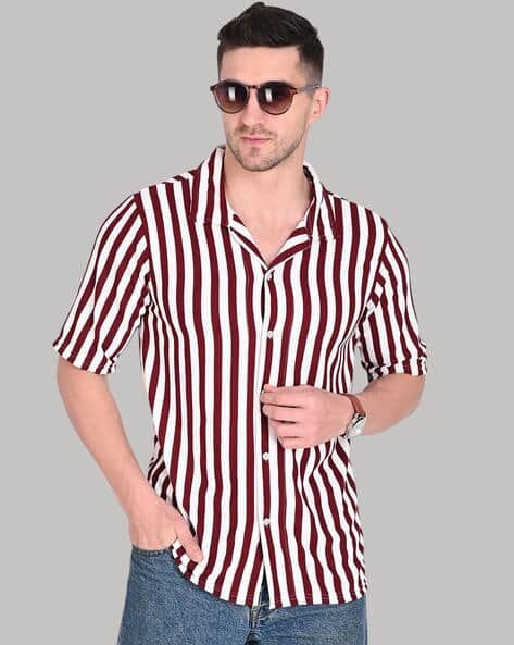 NEONOMAD Men Striped Regular Fit Shirt