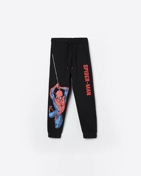 fame forever by lifestyle Boy Graphic Print Straight Track Pants-picture-11