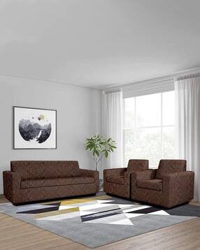 cortina eyelet curtain 5-Seater Embossed Sofa Cover -picture-19