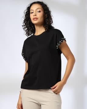 fig Women Relaxed Fit Cotton Top-picture-21