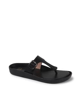 Women Open-Toe Slip-On  T-Strap Flat Sandals-image-13
