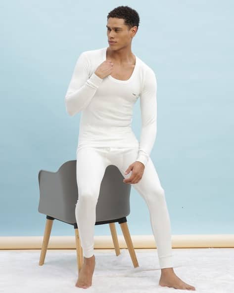 Men Ribbed Thermal Set