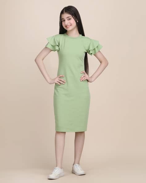 Buy Green Dresses & Frocks for Girls by Royal Taylor Online | Ajio.com Buy Green Dresses & Frocks for Girls by Royal Taylor Online | Ajio.com
