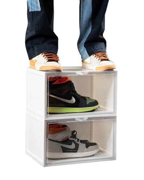 Pack of Unisex Shoe Storage Box for Sneakers