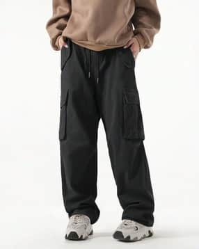 buda jeans co Men Relaxed Fit Cargo Pants with Insert Pockets-picture-27