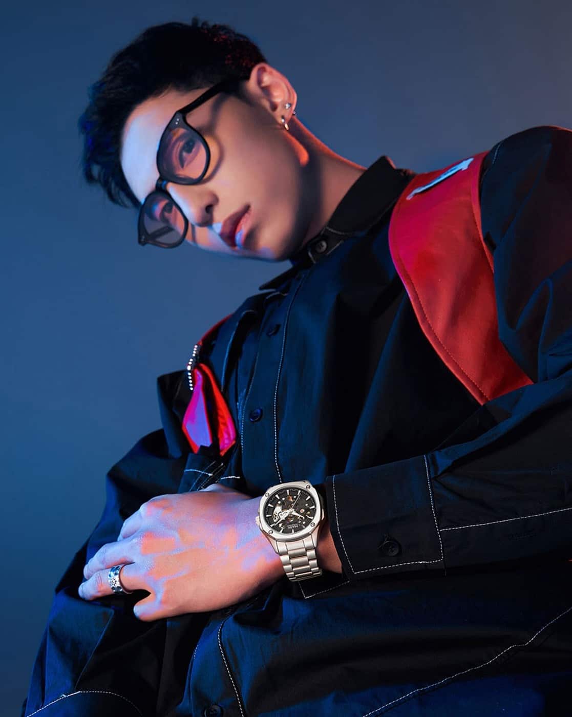 Buy Mark Fairwhale Men Automatic 41 mm Watch FW-6940-S1 | Silver