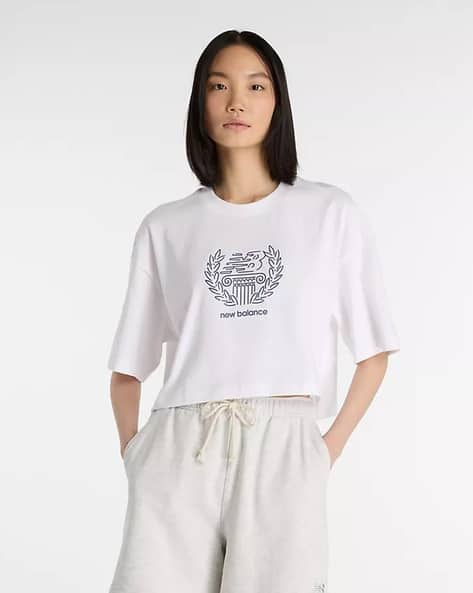 NEW BALANCE Debut Sculpture Crew-Neck T-Shirt