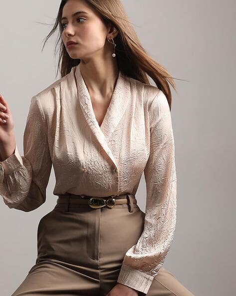 Vero Moda Women Patterned Relaxed Fit Top